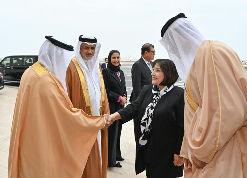 Сагиба Гафарова прибыла с рабочим визитом в Бахрейн - ФОТО