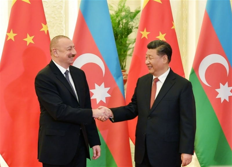 Президент Азербайджана поздравил председателя КНР