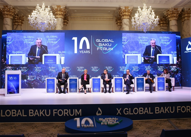 На X Глобальном Бакинском форуме обсужден вопрос интеграции западнобалканских стран в Европу - ФОТО