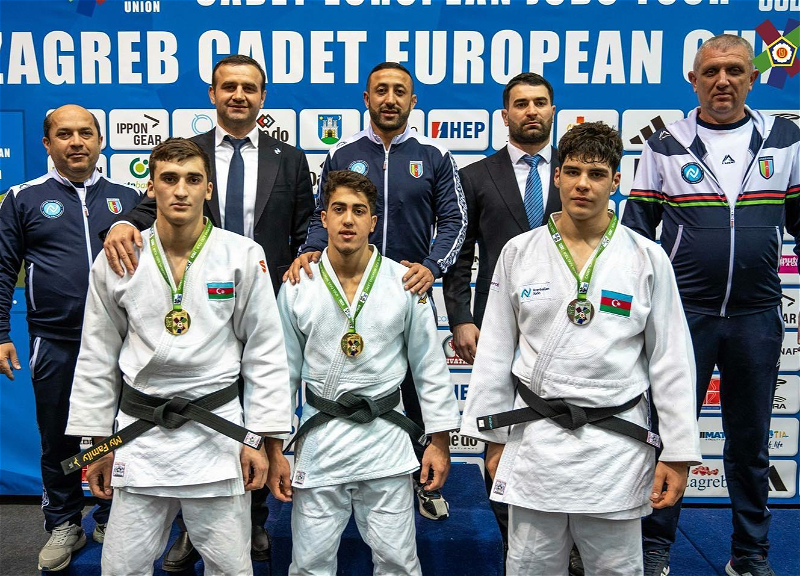 Кубок Европы: Азербайджанские дзюдоисты заняли первое место в общекомандном зачете - ФОТО