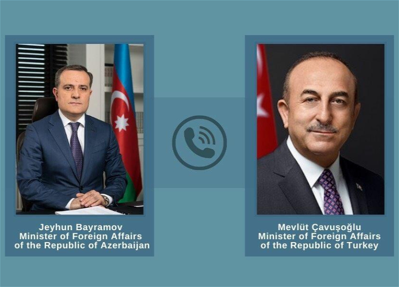 Azərbaycan-Türkiyə XİN nazirləri telefonda danışdı