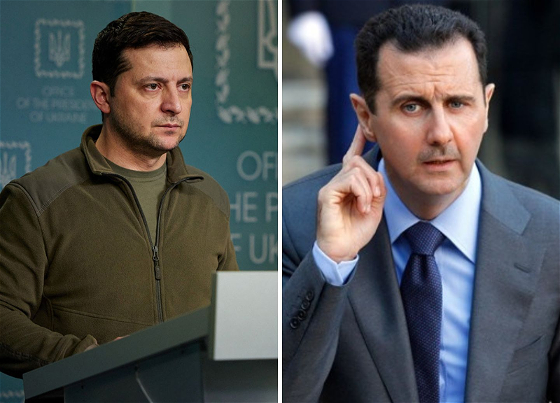 Зеленский ввел санкции против Башара Асада