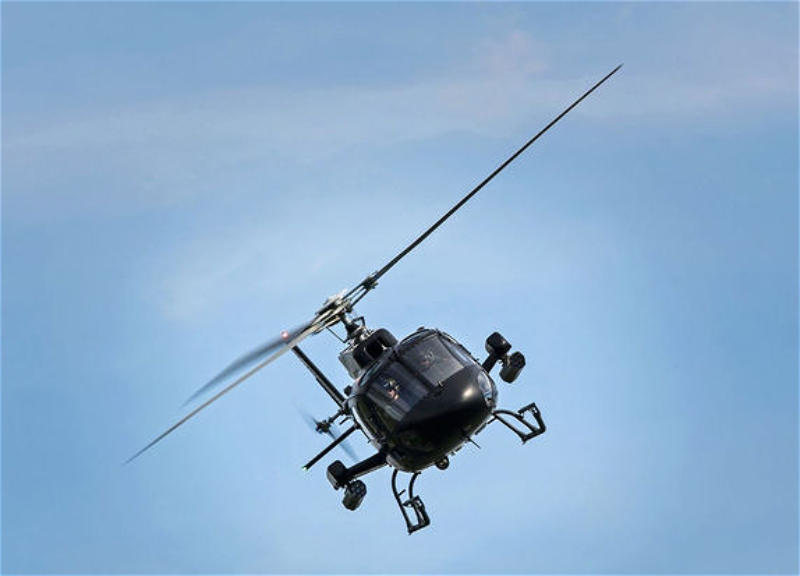 В Колумбии упал военный вертолет