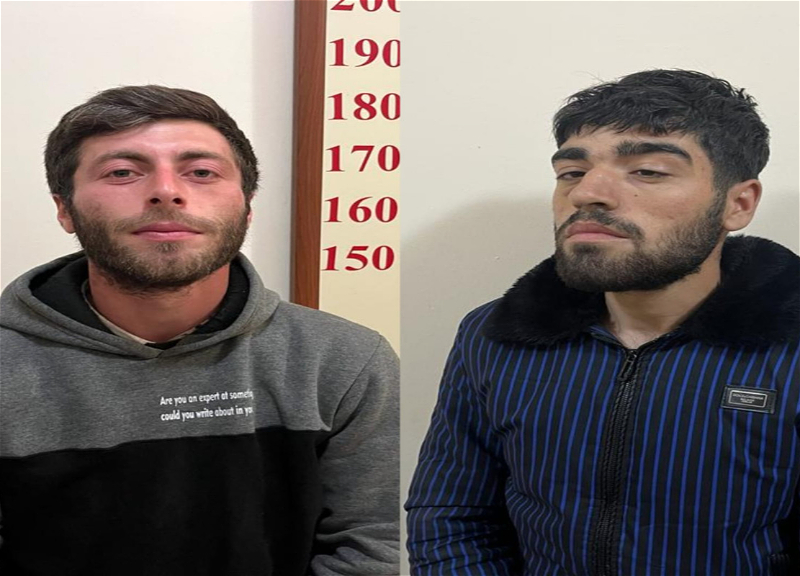 Qubada silsilə oğurluqlar edən şəxslər saxlanılıblar