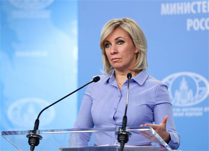 Захарова: Москва надеется на скорую встречу в формате Россия - Азербайджан - Иран