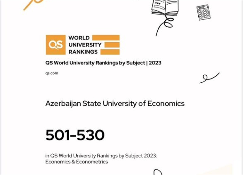 Два азербайджанских университета впервые вошли в рейтинг лучших университетов мира QS