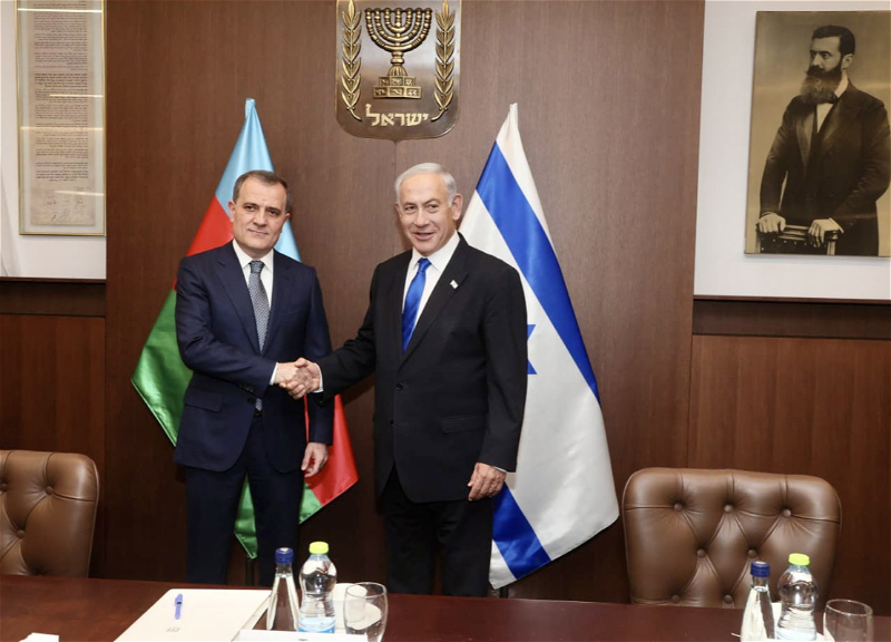 Премьер-министр Израиля принял министра иностранных дел Азербайджана - ФОТО - ОБНОВЛЕНО