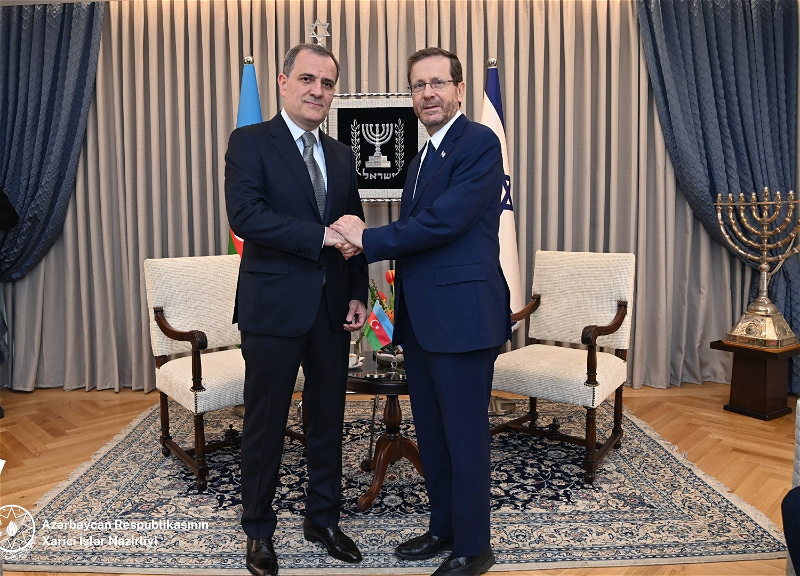 Ицхак Герцог: Посольство Азербайджана в Израиле сыграет важную роль в дальнейшем развитии отношений - ФОТО