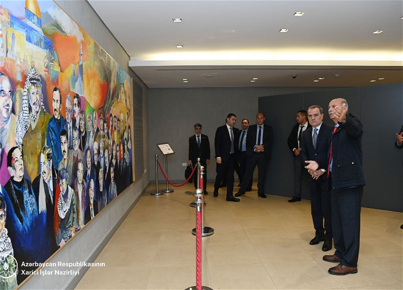Глава МИД Азербайджана посетил дом-музей Ясира Арафата - ФОТО