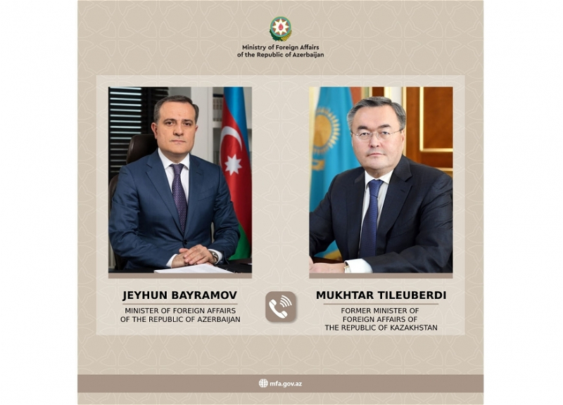 Состоялся телефонный разговор между министром иностранных дел Азербайджана и бывшим казахстанским коллегой