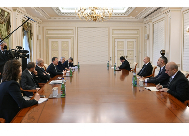 Ильхам Алиев принял замминистра иностранных дел и международного сотрудничества Италии
