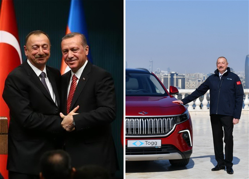 «Да будет он во благо»: Эрдоган поздравил Ильхама Алиева с Togg