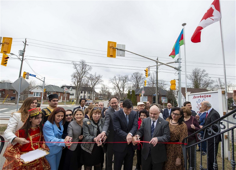 В Канаде состоялись открытие Дома Азербайджана и встреча с азербайджанской общиной - ФОТО