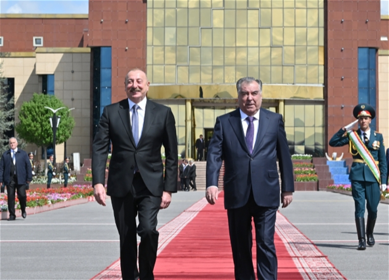 Завершился государственный визит Ильхама Алиева в Таджикистан - ФОТО