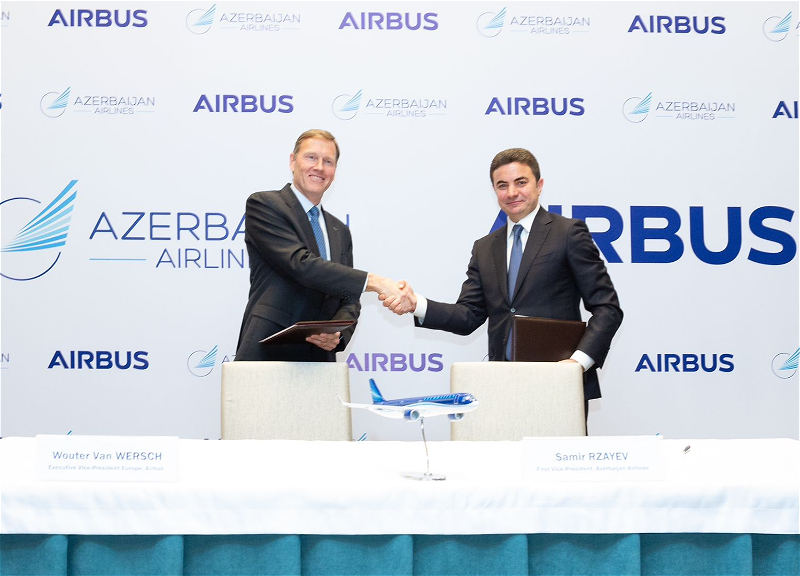 «Азербайджанские Авиалинии» заказали 12 самолетов семейства A320neo - ФОТО
