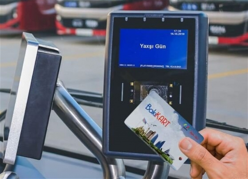 Bakıda bu avtobuslarda gedişhaqqı “BakıKart” vasitəsilə ödəniləcək