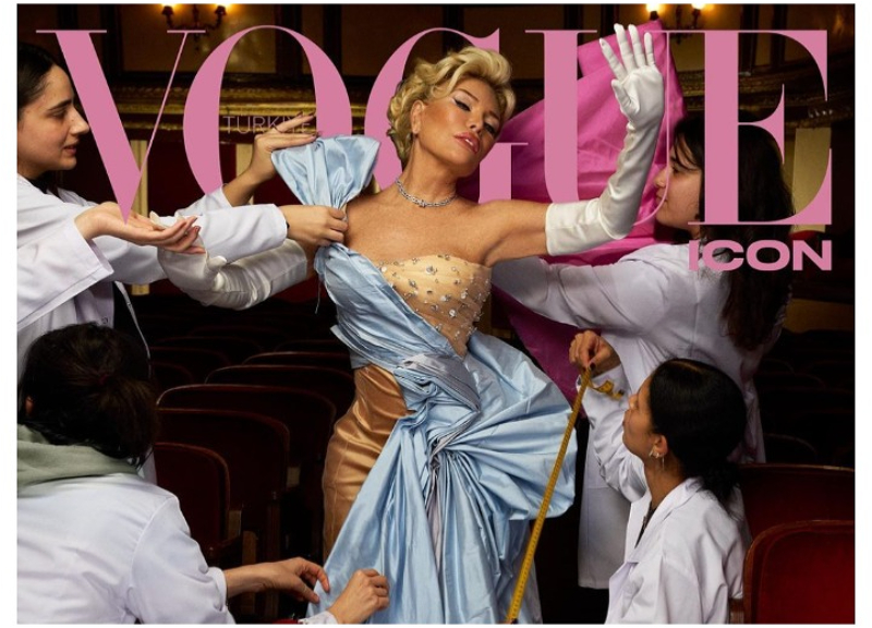 Икона: 77-летняя Ажда Пеккан снялась для Vogue – ФОТО
