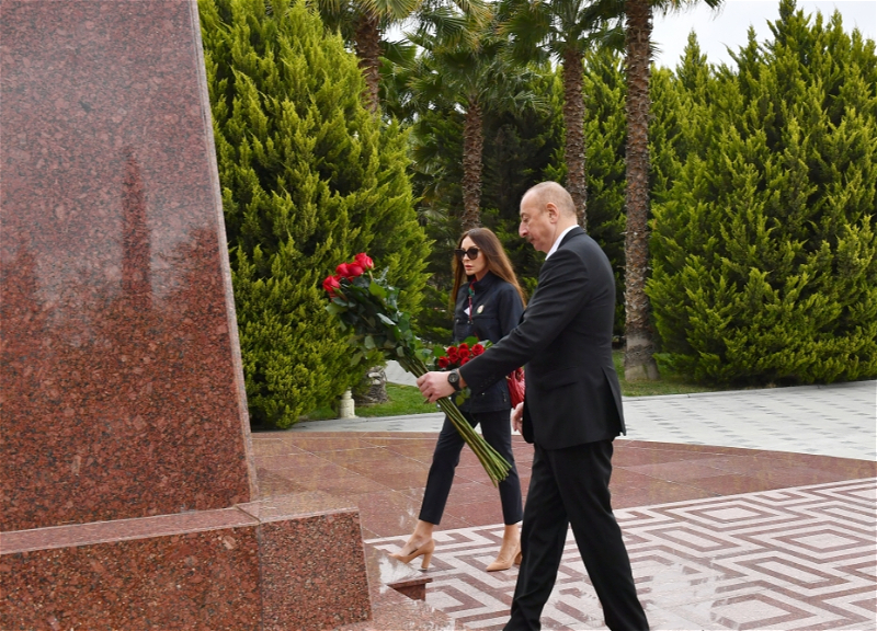 Ильхам Алиев и Мехрибан Алиева совершили поездку в Сальянский район - ФОТО