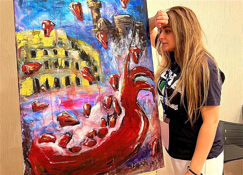 UNESCO mükafatı öz sahibini Azərbaycanda tapdı! - Avropanın ürəyini fəth edən rəssam Aydan Məmmədova - FOTO