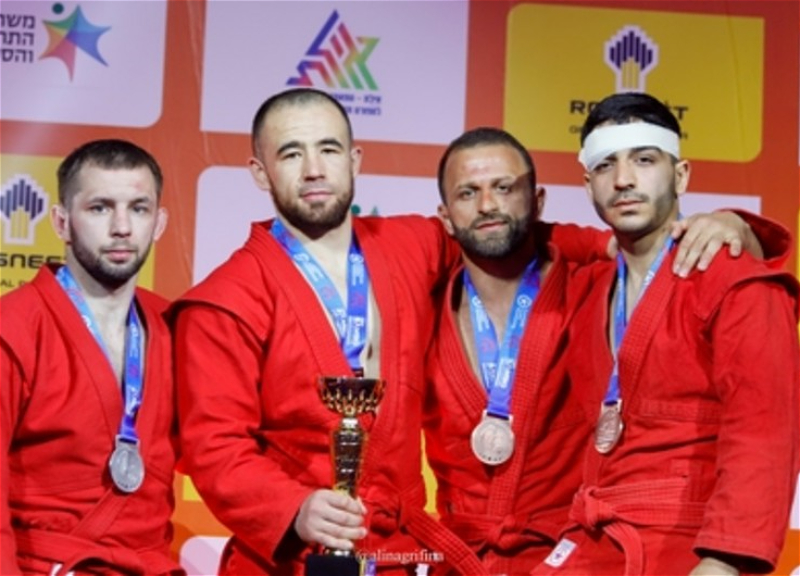 Azərbaycan samboçuları Avropa çempionatında 4 medal qazanıblar