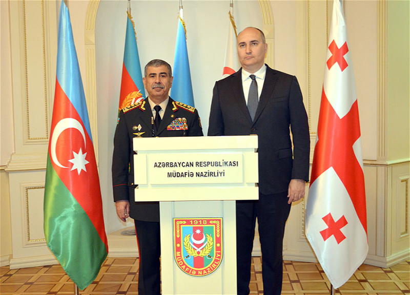 Между Азербайджаном и Грузией подписано Соглашение о сотрудничестве в области обороны – ФОТО - ВИДЕО