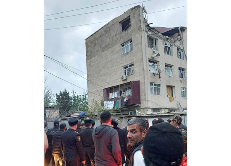 В Билясуваре из-под обломков дома после взрыва извлечено тело - ФОТО - ВИДЕО - ОБНОВЛЕНО