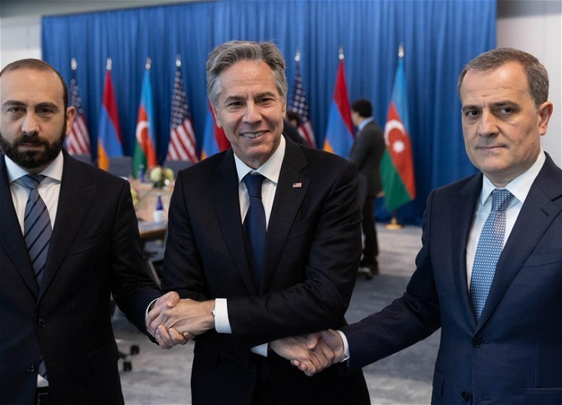 В США прошла встреча глав МИД Азербайджана и Армении с участием госсекретаря Блинкена - ВИДЕО - ОБНОВЛЕНО