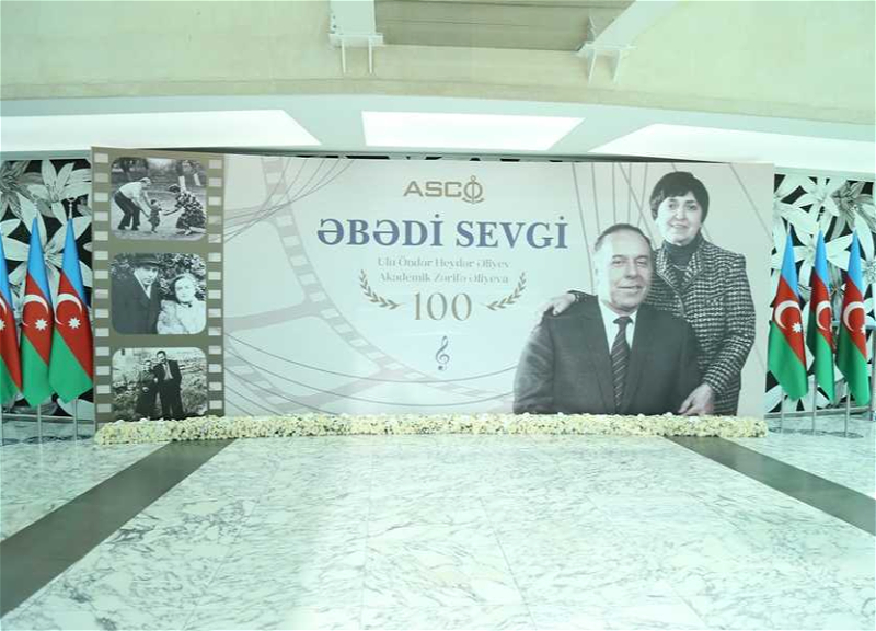 Heydər Əliyevin və Zərifə Əliyevanın xatirəsinə həsr edilmiş “Əbədi sevgi” adlı tədbir keçirilib - FOTO - VİDEO