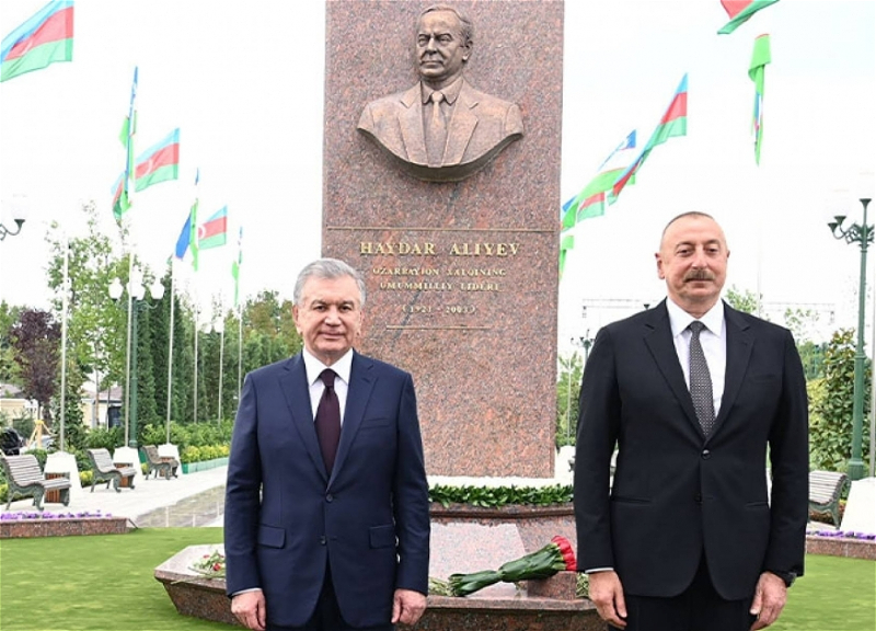 Шавкат Мирзиёев: Неоценимые заслуги Гейдара Алиева в развитии связей между Узбекистаном и Азербайджаном всегда будут помнить с чувством высокого почтения