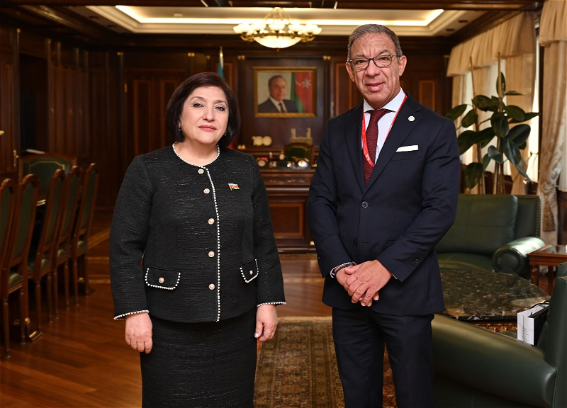 Сахиба Гафарова встретилась с президентом Межпарламентского союза