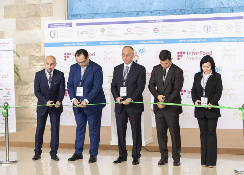 В Баку состоялась церемония открытия «Caspian Agro» и «InterFood Azerbaijan» - ФОТО