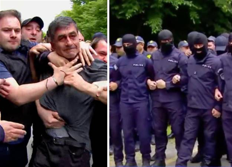 В Грузии задержаны 16 человек, протестующие против приезда дочери Лаврова - ФОТО - ВИДЕО