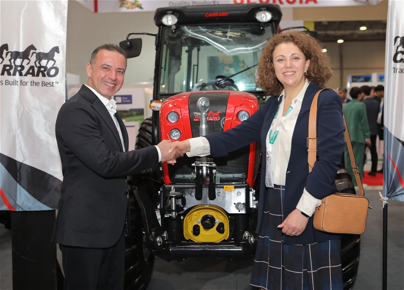 Впервые в Азербайджане представлен бесспорный лидер линейки садовых тракторов - итальянский бренд Carraro Agritalia - ФОТО