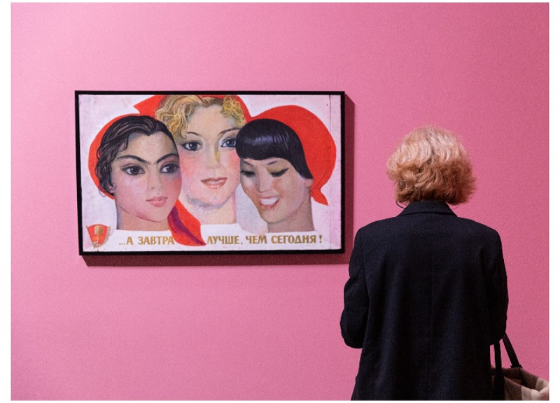 В Музее живописи Азербайджана ХХ-ХХI веков открылась выставка «Розовый-Чёрный» - ФОТО