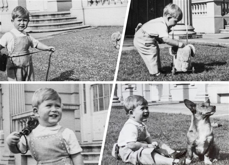 В мусорном контейнере найдены исчезнувшие детские фото Чарльза III и принца Эндрю - ФОТО