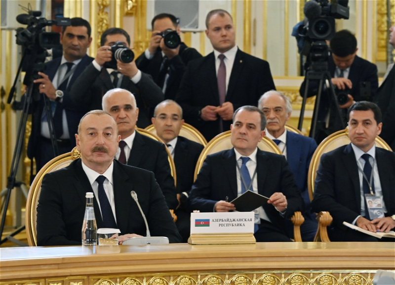 Ильхам Алиев: Азербайджан инициировал создание Зангезурского коридора, и это - наше право