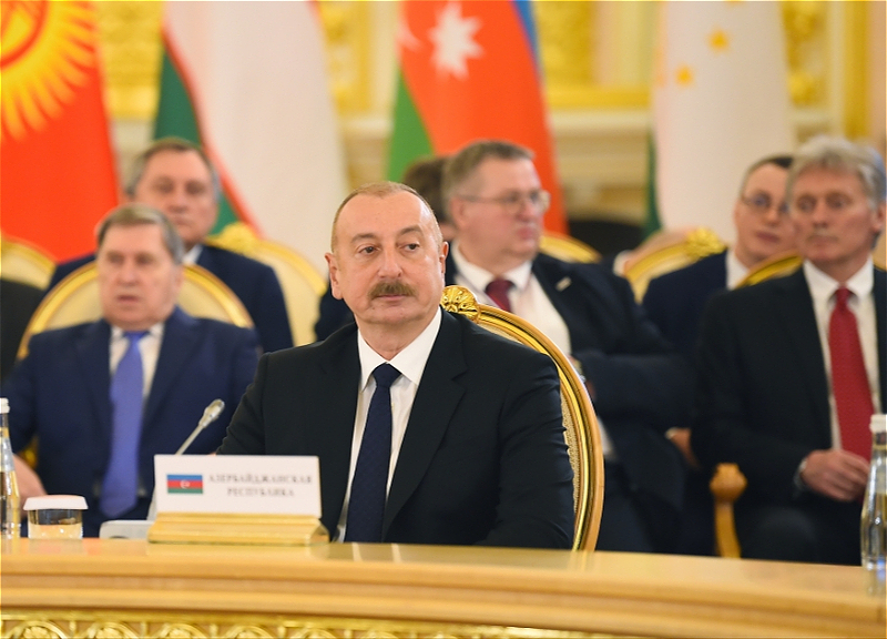 Ильхам Алиев: Гейдар Алиев и Владимир Путин заложили основы сегодняшнего уровня отношений между Россией и Азербайджаном