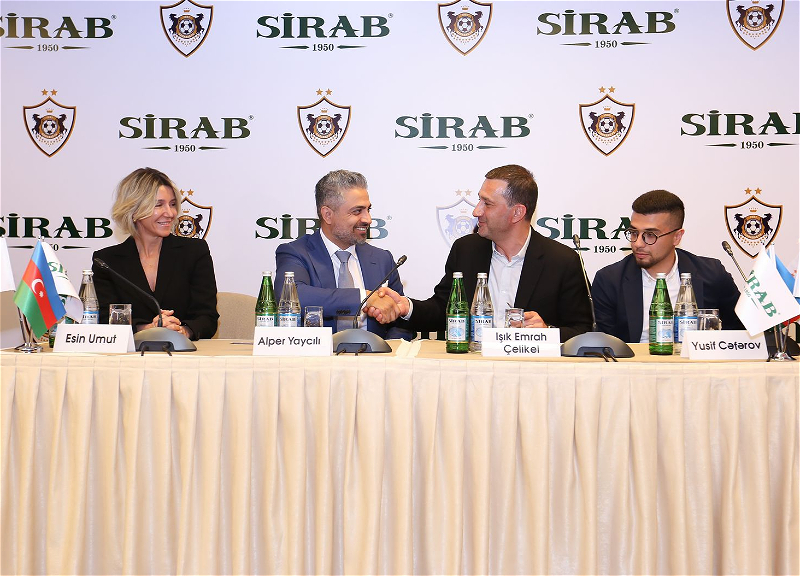 İki çempion birləşdi - “Sirab” “Qarabağ”ın rəsmi tərəfdaşı oldu - FOTO