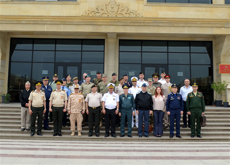 Зарубежные военные атташе посетили штаб ВМС Азербайджана - ВИДЕО