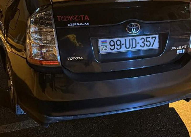 В Баку в автомобиле марки Prius обнаружили наркотики - ФОТО