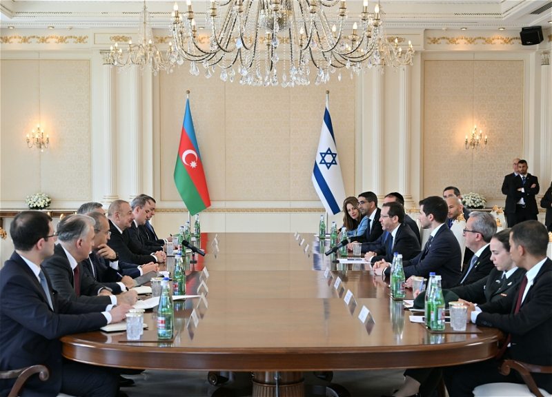 Ильхам Алиев уверен, что визит Президента Израиля придаст стимул развитию дружеских отношений между двумя странами