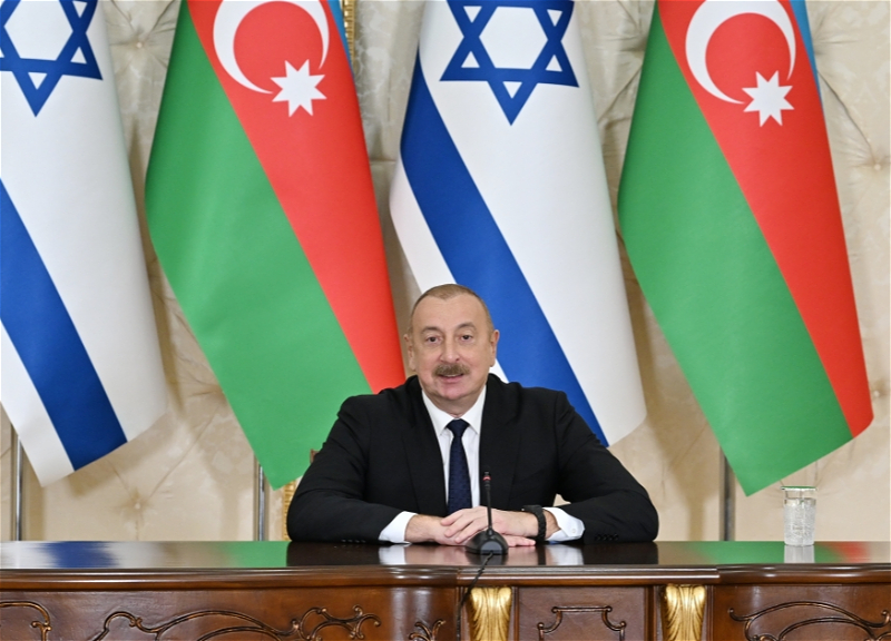 Президент Ильхам Алиев: Открытие посольства Азербайджана в Израиле поднимет наши отношения на высокий уровень