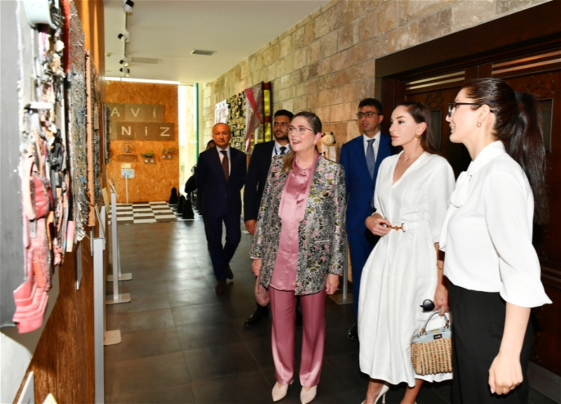 Первые леди Азербайджана и Израиля посетили Археолого-этнографический музейный комплекс в Гала