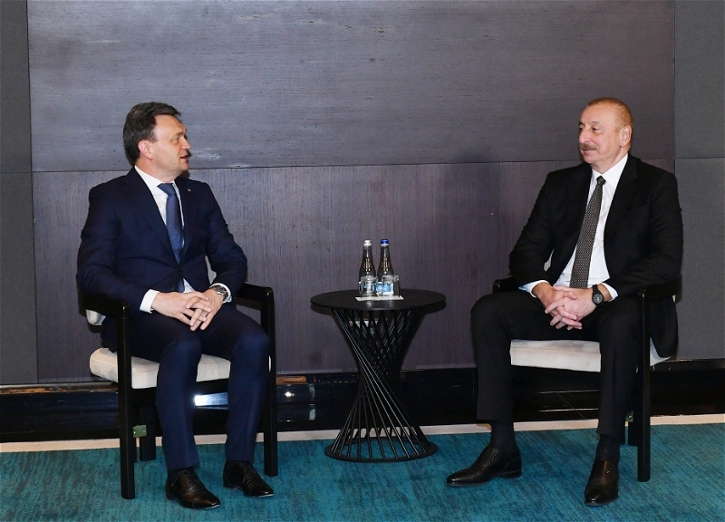 Ильхам Алиев встретился в Кишиневе с премьер-министром Молдовы - ФОТО