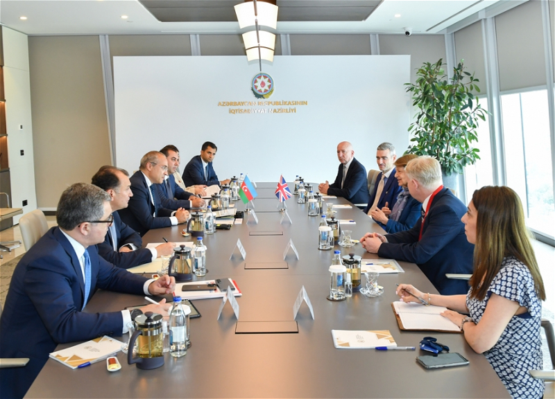 Развиваются торгово-экономические связи между Азербайджаном и Великобританией - ФОТО