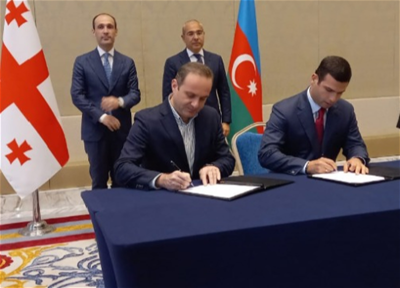 Подписан Меморандум о взаимопонимании относительно сотрудничества между двумя государственными структурами Азербайджана и Грузии