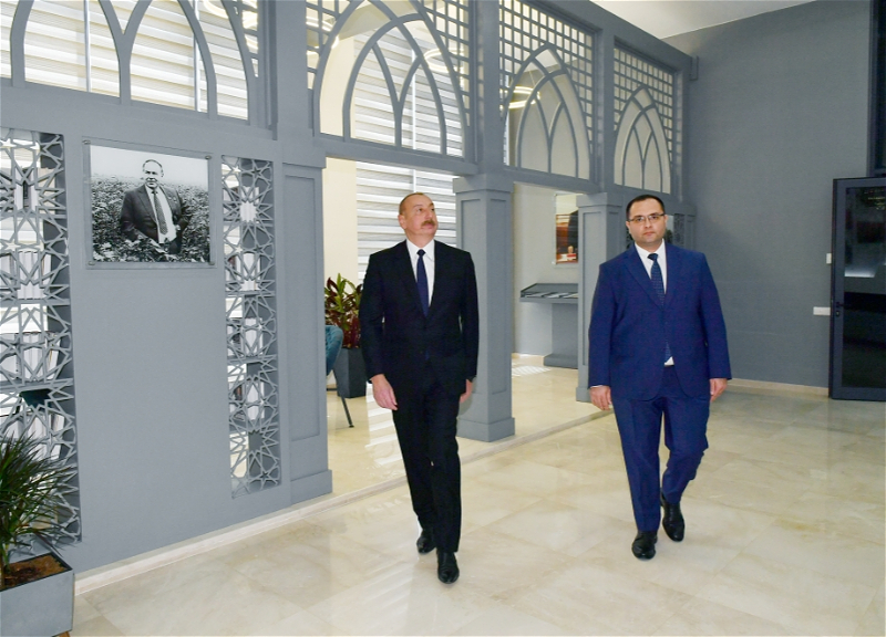 Ильхам Алиев принял участие в открытии нового административного здания Министерства сельского хозяйства в Баку - ФОТО