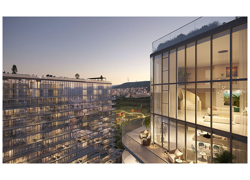 Central Park Towers - Orbi Group şirkətinin Tbilisi şəhərindəki yeni innovativ investisiya layihəsidir - FOTO - VİDEO
