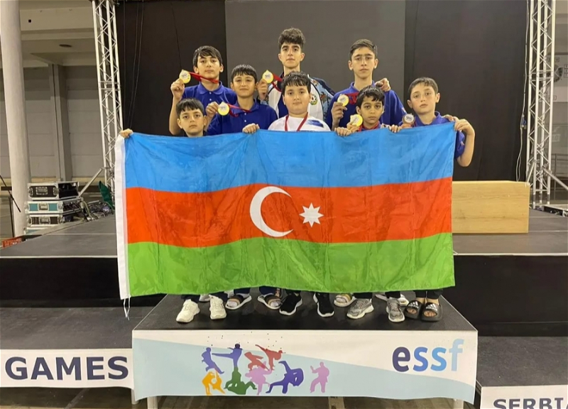 Азербайджанские школьники успешно выступили на Европейских боевых играх - ФОТО