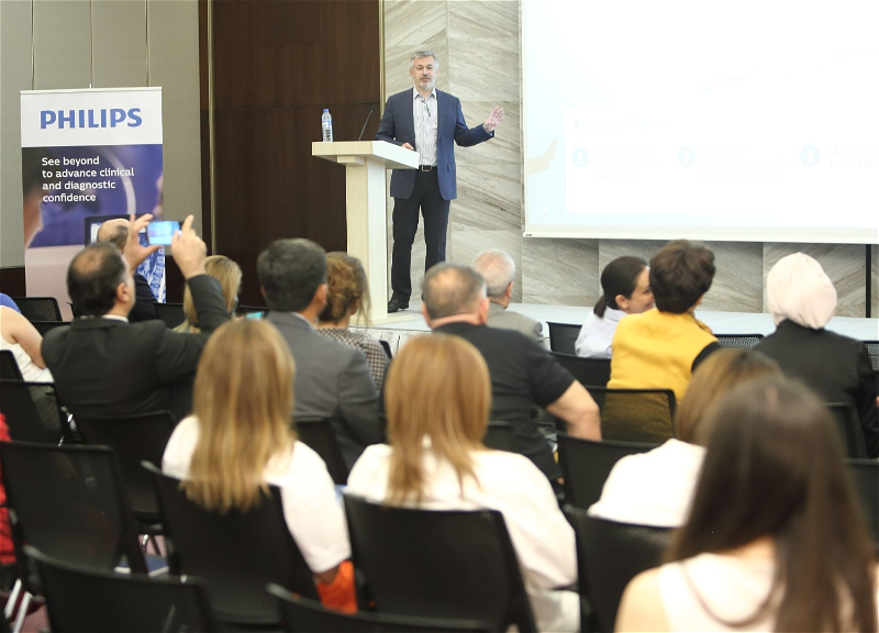 В Баку состоялась международная конференция Philips Day, посвященная инновациям в здравоохранении - ФОТО